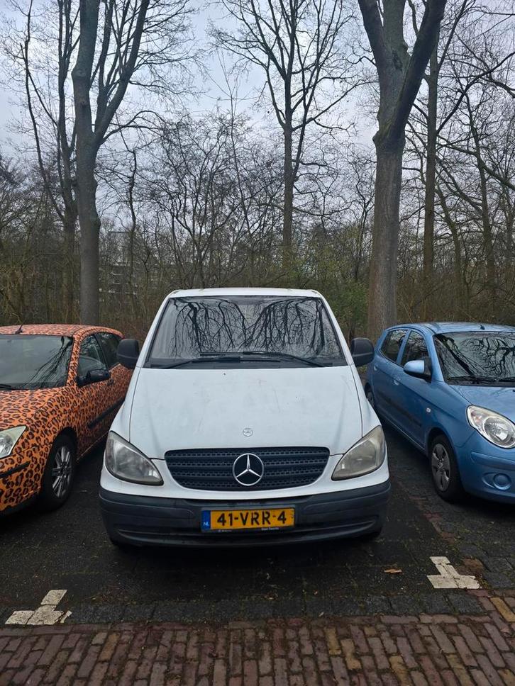 Mercedes-Benz Vito 2.1 CDI 109 2008 Wit, Auto's, Bestelauto's, Particulier, Mercedes-Benz, Diesel, Handgeschakeld, Origineel Nederlands