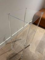 Transparent acrylique shelving unit 78x40x30, Ophalen, Zo goed als nieuw