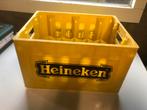 Krat Heineken geel, Ophalen of Verzenden, Zo goed als nieuw