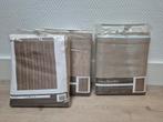 3 Taupe Verduisterende Gordijnen, 100 tot 150 cm, 200 cm of meer, Nieuw, Ophalen of Verzenden