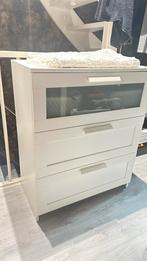 Ikea Brimnes ladekast, Ophalen, 50 tot 100 cm, Zo goed als nieuw, 3 of 4 laden