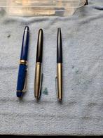 1xParker 45 vulpen 14k getest 1x postbank + Parker 21, Verzamelen, Pennenverzamelingen, Ophalen of Verzenden, Gebruikt, Vulpen