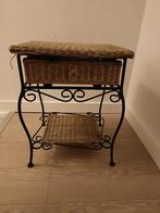 Tafeltje, Huis en Inrichting, Tafels | Sidetables, Ophalen, Gebruikt, 50 tot 100 cm, Rond