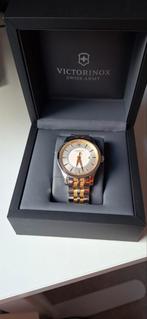 Victorinox Alliance Two Tone (goud/staal), Sieraden, Tassen en Uiterlijk, Horloges | Heren, Overige merken, Leer, Ophalen of Verzenden