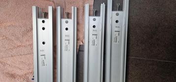 Ikea Besta Framstä TV Meubel achterwand glas en platen 240 - afbeelding 5