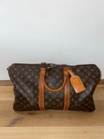 Prachtige Louis Vuitton Keepall 50 Vintage reistas, Minder dan 35 cm, Gebruikt, Ophalen of Verzenden, Bruin