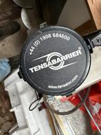 RVS paaltjes met rood lint, Ophalen of Verzenden