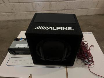 Alpine Subwoofer ZGAN met Radio beschikbaar voor biedingen