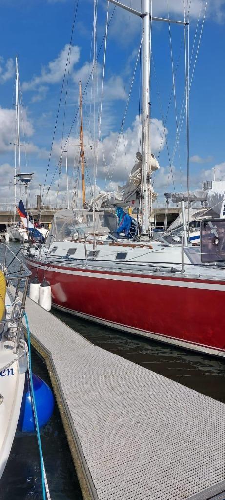 Unieke Friendship 38 te koop, Watersport en Boten, Kajuitzeilboten en Zeiljachten, Gebruikt, Tour-wedstrijdjacht, Polyester, 9 tot 12 meter