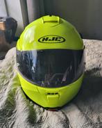 HJC systeem motorhelm Fluorescerend groen/geel, Systeemhelm, Dames, HJC, Ophalen of Verzenden