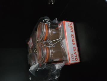 Keuken kruidenpotjes 10x 60ml. Geen verzendkosten beschikbaar voor biedingen