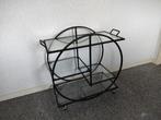 Luxe moderne drank trolley, Ophalen, Metaal of Aluminium, Nieuw, 75 cm of meer