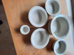 5 Schalen van  Arabia servies Arctica, Ophalen, Zo goed als nieuw, Overige stijlen, Schaal of Schalen