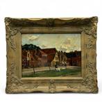 Johannes Elsinga (1893-1969) - 'Boterhoek Leeuwarden', Ophalen of Verzenden