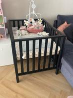 Baby box zwartkleurig, Kinderen en Baby's, Boxen, Ophalen, Gebruikt, Vierkant