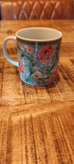 Pink flower mok, Ophalen of Verzenden