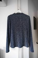 Blauwe glittertop met lange mouwen WE maat L, WE, Maat 42/44 (L), Zo goed als nieuw, Lange mouw