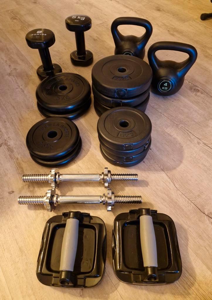 Halter schijf gorilla , halters , dumbbell , kettlebell, Sport en Fitness, Fitnessmaterialen, Zo goed als nieuw, Dumbbell, Ophalen