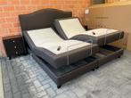 Electrische boxspring 180 + nachtkastjes, Huis en Inrichting, Slaapkamer | Boxsprings, Ophalen, Gebruikt, Tweepersoons, 180 cm