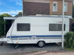 Hobby 440 Easy de Luxe SF bouwjaar 2005, Caravans en Kamperen, Caravans, Hobby, Treinzit, Particulier, Luifel