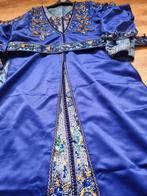 Caftan takchita, Kleding | Dames, Gelegenheidskleding, Ophalen, Overige typen, Blauw, Maat 42/44 (L)