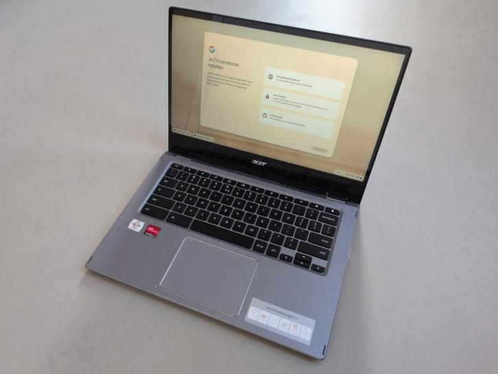 Acer CP514-1W 13.5" Chromebook, Computers en Software, Chromebooks, Zo goed als nieuw, 13 inch, 8 GB, 64 GB, Qwerty, Touchscreen