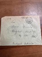WOII Duitse Feldpost envelop 1942 – Ersatz Btl. 312, Ophalen of Verzenden, Duitsland