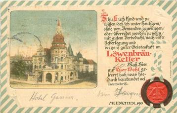 (379-024-013) Munchen Lowenbraukeller beschikbaar voor biedingen
