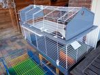 GROOT Ferplast kooi konijnen hok cavia verdieping COMPLEET, Ophalen, Gebruikt, Hamster, 90 cm of meer