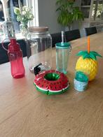 Limonadekan met zomerse bekers, Caravans en Kamperen, Ophalen of Verzenden, Nieuw