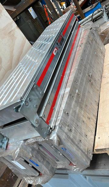 Aluminium loopbrug / oprijplaat NIEUW 3 STUKS ! beschikbaar voor biedingen