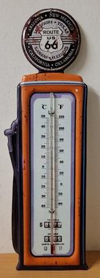 Route 66 pomp XXL thermometer van metaal reclame deco