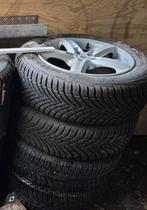 Winterbanden set 215 55 16 zeer goed profiel, aluminium velg, Ophalen of Verzenden, Gebruikt