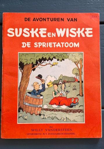 Suske en Wiske De Slrietatoom 1e druk 1948