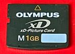 Olympus 1 GB xD-Picture Card (Type M), Audio, Tv en Foto, Fotografie | Geheugenkaarten, XD, Gebruikt, Fotocamera, Minder dan 2 GB
