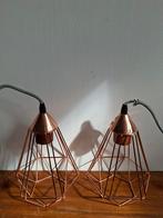 2 Eglo Carlton hanglampen koper, Huis en Inrichting, Lampen | Hanglampen, Ophalen of Verzenden, Zo goed als nieuw, Minder dan 50 cm