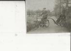 Poeldijk Plaats Albert Kaagman op de motor Fotokaart 1912, Ophalen of Verzenden, Voor 1920, Ongelopen, Zuid-Holland