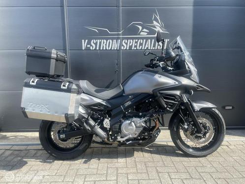 Suzuki V-Strom DL 650 XT ABS Grey Rhino bomvol optie's !, Motoren, Motoren | Suzuki, Bedrijf, Toermotor, meer dan 35 kW