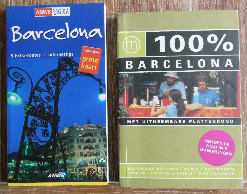 Reisgidsen Barcelona - ANWB en 100 % Barcelona, Boeken, Reisgidsen, Europa, Ophalen of Verzenden, Zo goed als nieuw, Reisgids of -boek