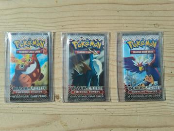 3 Emerging Powers boosters packs (Black & White era) beschikbaar voor biedingen