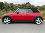 Mini Mini Cabrio 1.6 One de auto is goed onderhouden en besc, Auto's, Stof, Gebruikt, Zwart, 4 cilinders
