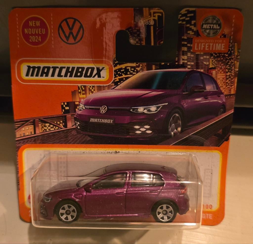 Volkswagen Golf GTE Matchbox schaal 1 op 64, Nieuw, Ophalen of Verzenden, Golf gte, Volkswagen