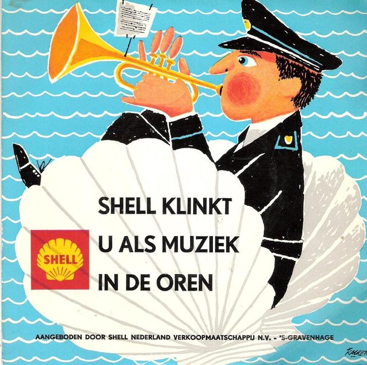 Haagse Koninklijke SHELL Harmonie -EP 1964- RARE!!! HaFABra, Boeken, Muziek, Gelezen, Artiest, Ophalen