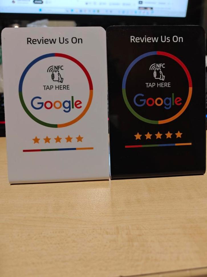 Google review bord, Computers en Software, Overige Computers en Software, Nieuw, Ophalen of Verzenden