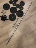 Gewichten kettlebell halterstang, Sport en Fitness, Ophalen, Zo goed als nieuw, Kettlebell