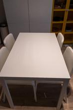 UITKLAPBARE IKEA TAFEL, Huis en Inrichting, Tafels | Eettafels, Ophalen, 100 tot 150 cm, 50 tot 100 cm, Zo goed als nieuw