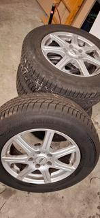 Set winterbanden Continental 215 65 r16 h98, Auto-onderdelen, Banden en Velgen, Ophalen, 215 mm, 16 inch, Banden en Velgen