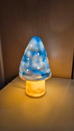 Heico vintage paddestoel lamp met LED lamp, Ophalen of Verzenden, Gebruikt, Lamp