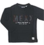 Stoere zwarte MEXX shirt longsleeve top met print mt 110-116, Mexx, Nieuw, Ophalen of Verzenden, Shirt of Longsleeve