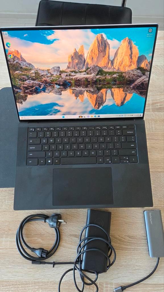 Dell XPS 9500, Computers en Software, Windows Laptops, Zo goed als nieuw, 15 inch, SSD, 2 tot 3 Ghz, 32 GB, Qwerty, Met touchscreen